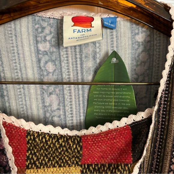 NWT FARM RIO ANTHROPOLOGIE MIDI DRESS - Picture 8 of 9